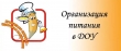 Контроль общественности за организацией питания детей в ДОУ